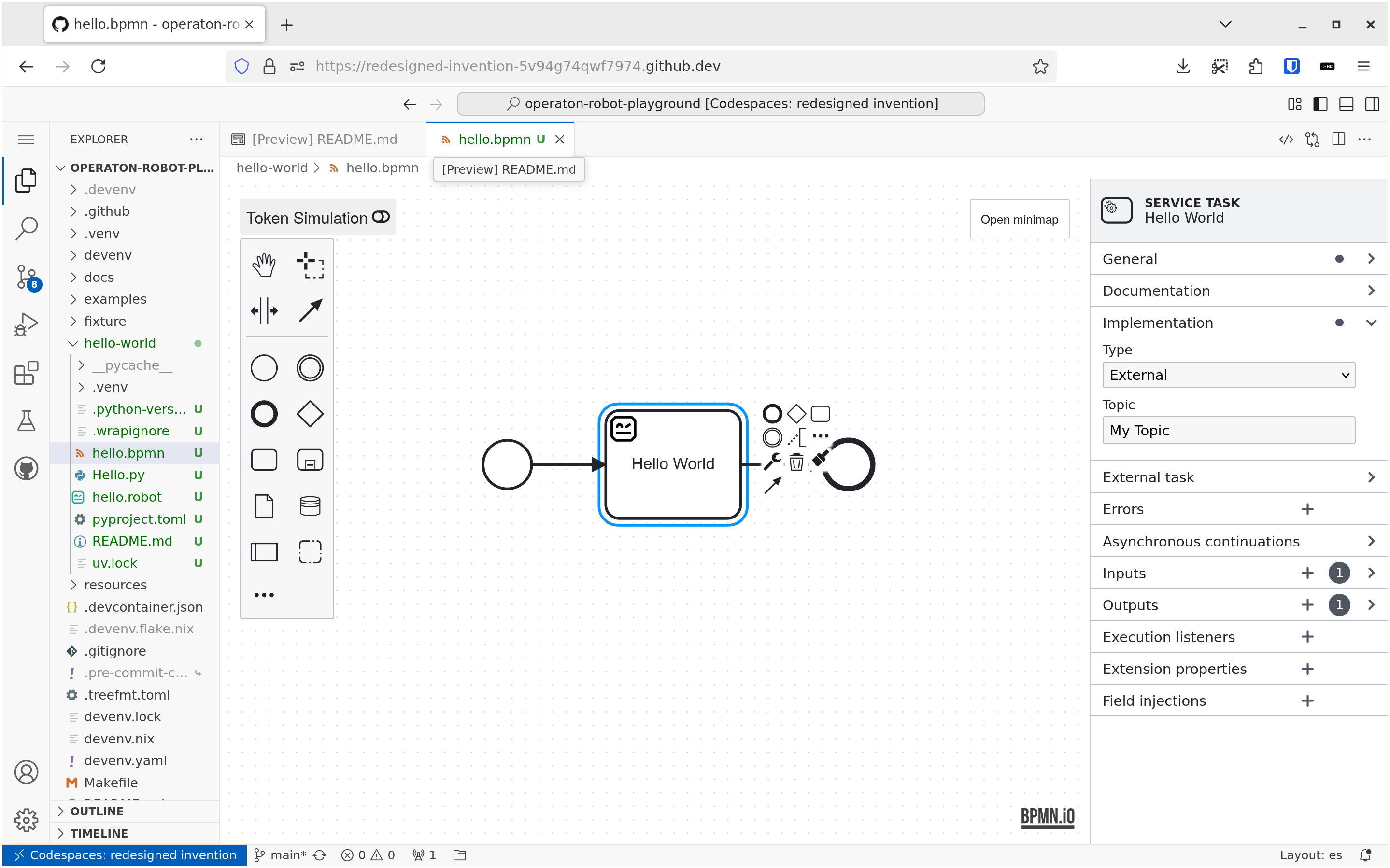 Screenshot of Miranum Modeler